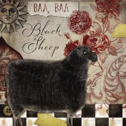 Baa Baa Black Sheep | Obraz na stenu
