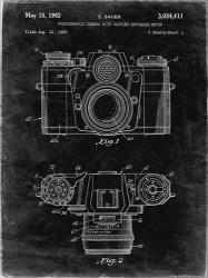 Photographic Camera With Coupled Exposure Meter Patent - Black Grunge | Obraz na stenu