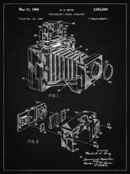 Photographic Camera Accessory Patent - Vintage Black | Obraz na stenu