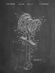 Chalkboard Omega Pacific Link Climbing Cam Patent | Obraz na stenu