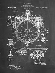 Chalkboard Gyrocompass Patent | Obraz na stenu