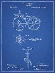 Blueprint First Bicycle 1866 Patent | Obraz na stenu