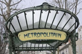 Metropolitain Abbesses | Obraz na stenu