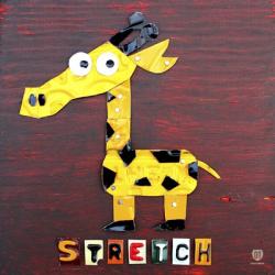 Stretch The Giraffe | Obraz na stenu