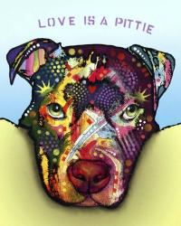 Love Is A Pittie | Obraz na stenu