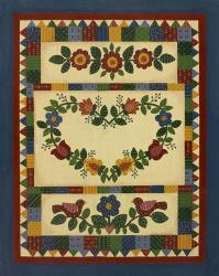 Flower Quilt 1 | Obraz na stenu