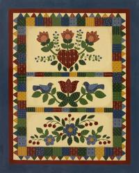 Flower Quilt 2 | Obraz na stenu