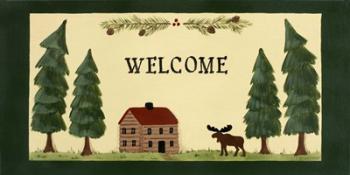 Welcome - Cabin | Obraz na stenu