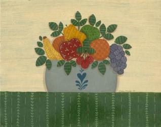 Fruit With Dark Green Tablecloth | Obraz na stenu