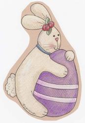 Bunny Purple Egg | Obraz na stenu