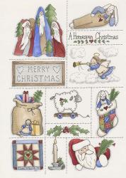 Homespun Christmas | Obraz na stenu