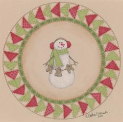 Snowman Circle | Obraz na stenu