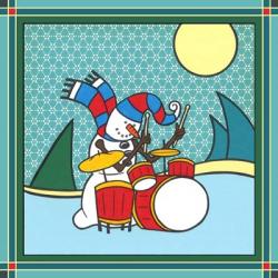 Coalman The Snowman Drums 1 | Obraz na stenu
