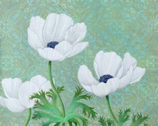 Paris White Anemone | Obraz na stenu