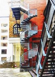 Staircase Contrasts | Obraz na stenu