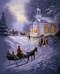 Sleigh Church | Obraz na stenu