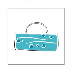 Blue Purse | Obraz na stenu