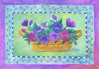 Pansy Basket | Obraz na stenu