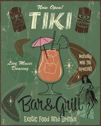 Tiki Bar & Grill B | Obraz na stenu
