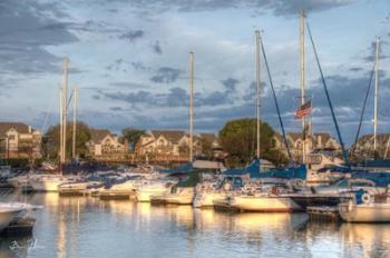 Morning At The Marina | Obraz na stenu