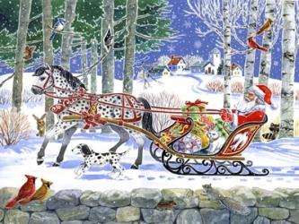 Santa's Sleigh Ride | Obraz na stenu