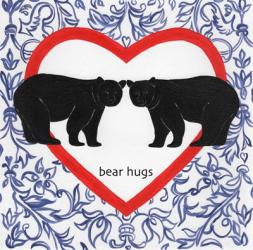 Bear Hugs Valetines | Obraz na stenu