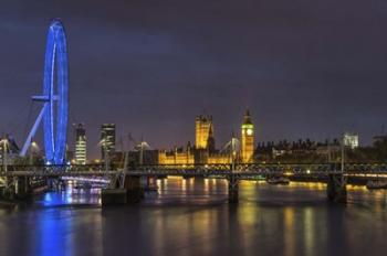 Thames at Night | Obraz na stenu