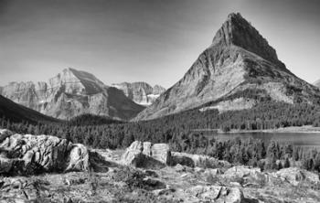 Mountains And Lake Greenery | Obraz na stenu