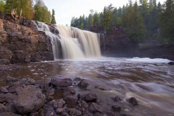 North Shore Rocky Waterfall View I | Obraz na stenu