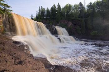 North Shore Rocky Waterfall View II | Obraz na stenu