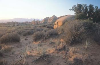 Rocky Landscape Under Blue Sky 18 | Obraz na stenu