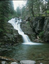 Glacier National Park Waterfall 8 | Obraz na stenu