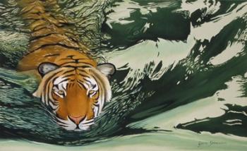 Tiger Waters | Obraz na stenu