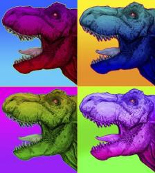 Pop Art Dinosaurs 1 | Obraz na stenu