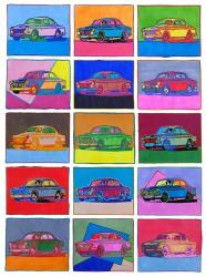 Pop Art Classic Volvo | Obraz na stenu