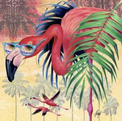 Cool Flamingoes | Obraz na stenu