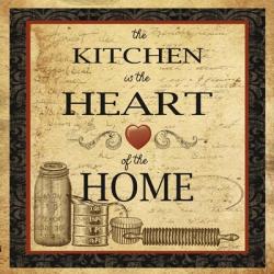 Kitchen Heart Vignette | Obraz na stenu