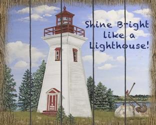 Shine Bright Lighthouse | Obraz na stenu