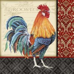 Damask Rooster - D | Obraz na stenu