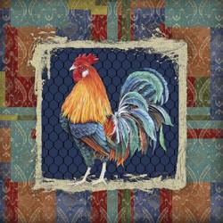 Damask Rooster - P | Obraz na stenu