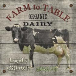 Farm To Table - Dairy | Obraz na stenu