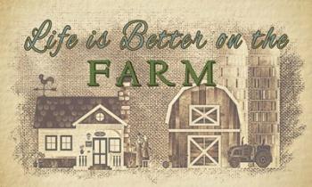 Life is Better on the Farm | Obraz na stenu