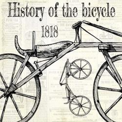 History Of The Bicycle B | Obraz na stenu