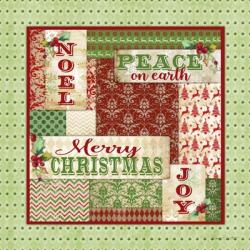 Lovely Patchwork Christmas | Obraz na stenu