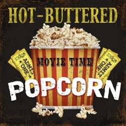 Hot Buttered Popcorn Theater Art | Obraz na stenu