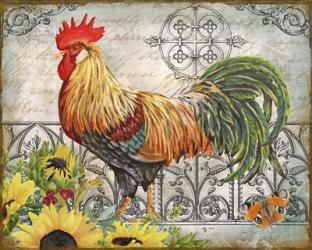 Ironwork Rooster A | Obraz na stenu