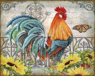 Ironwork Rooster B | Obraz na stenu