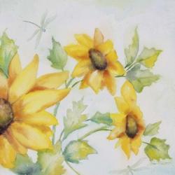 Sunny Flowers A | Obraz na stenu