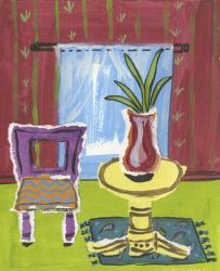 Sunroom with Vase | Obraz na stenu