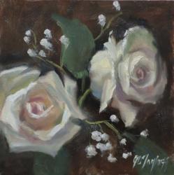 White Roses | Obraz na stenu